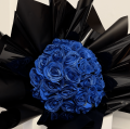 blue glitter rose sydney - BLOSSOMY