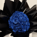 blue glitter rose sydney - BLOSSOMY