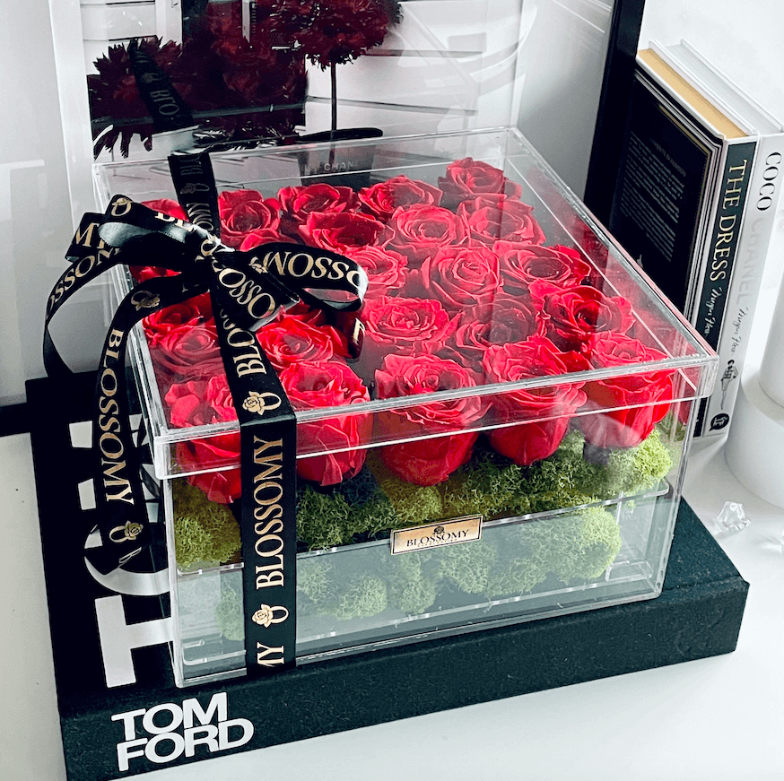 Deluxe Rose Arrangement Box - BLOSSOMY